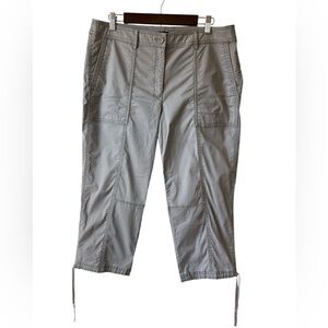 NWT Eileen Fisher Cropped Cargo Pants
